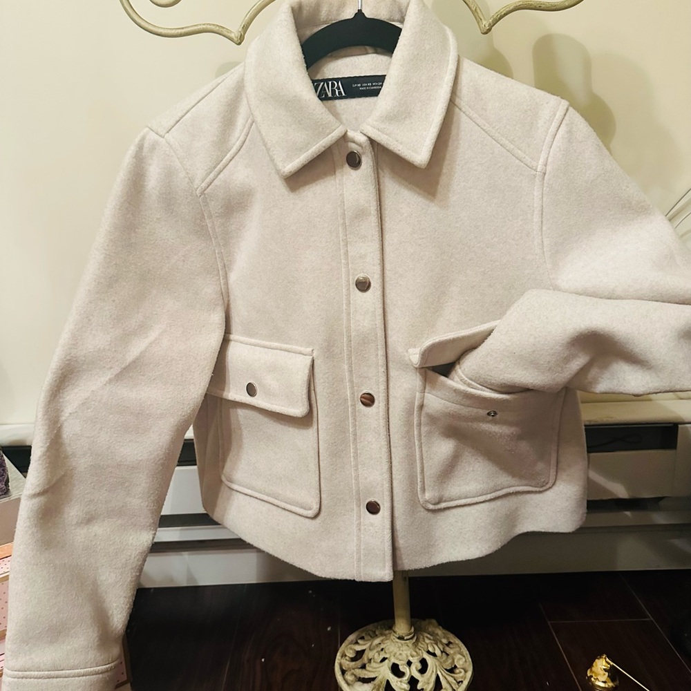 Zara cropped jacket